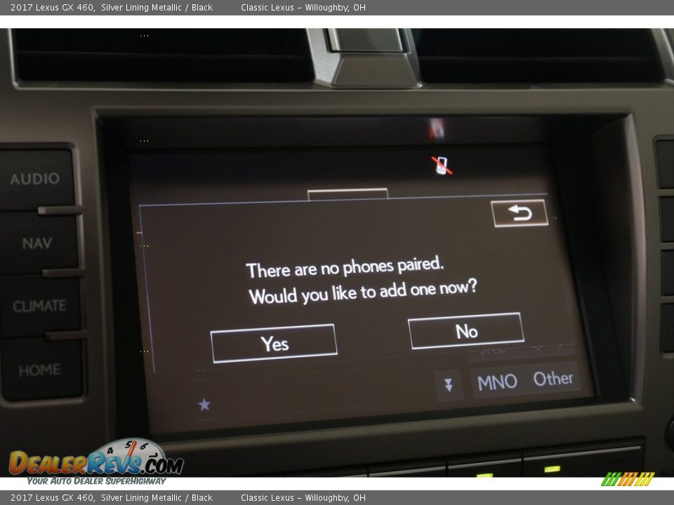 2017 Lexus GX 460 Silver Lining Metallic / Black Photo #21