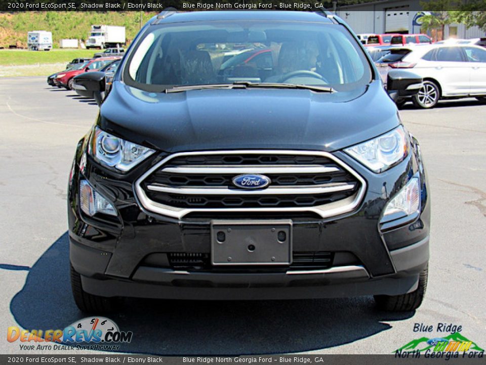 2020 Ford EcoSport SE Shadow Black / Ebony Black Photo #8