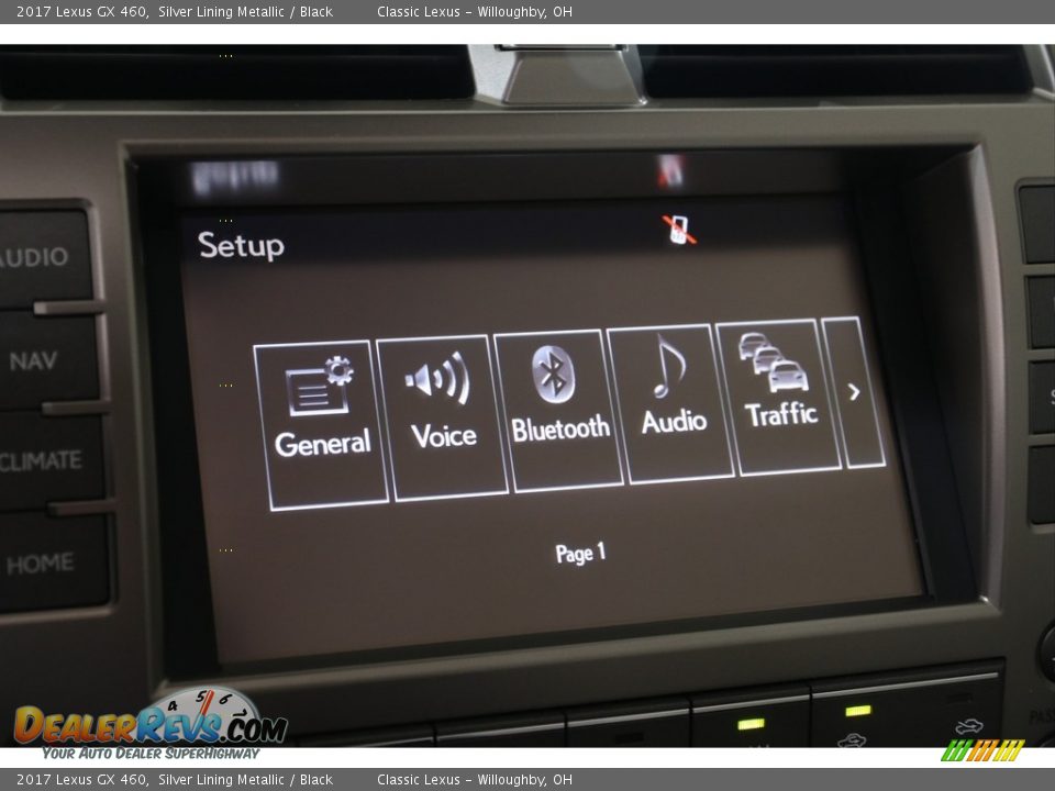 2017 Lexus GX 460 Silver Lining Metallic / Black Photo #23