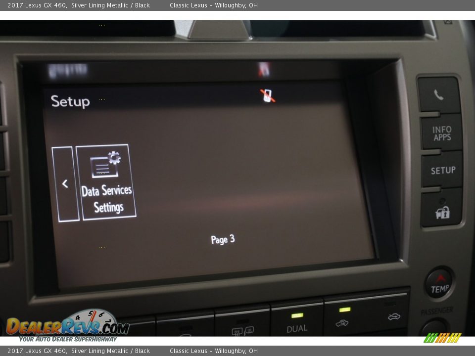 2017 Lexus GX 460 Silver Lining Metallic / Black Photo #25