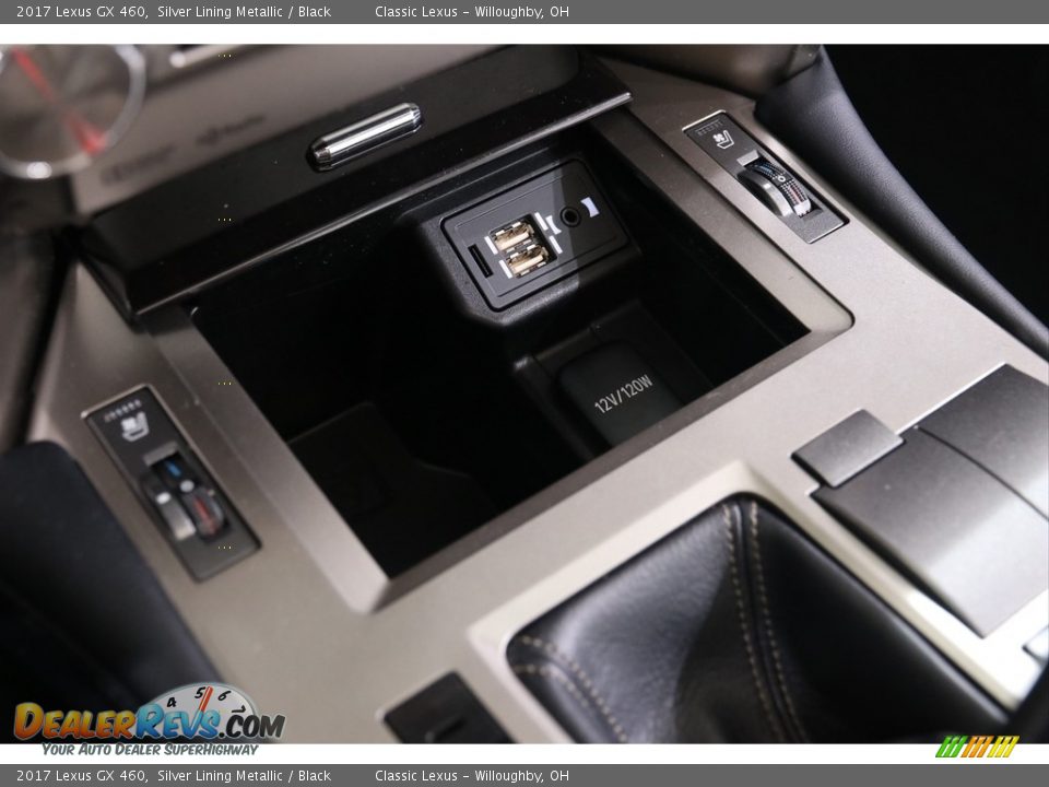 2017 Lexus GX 460 Silver Lining Metallic / Black Photo #28