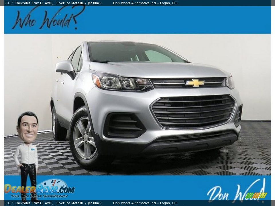 2017 Chevrolet Trax LS AWD Silver Ice Metallic / Jet Black Photo #1