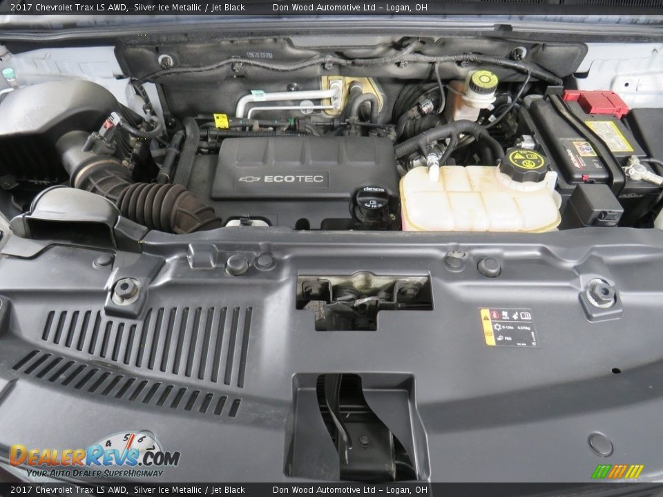 2017 Chevrolet Trax LS AWD Silver Ice Metallic / Jet Black Photo #7