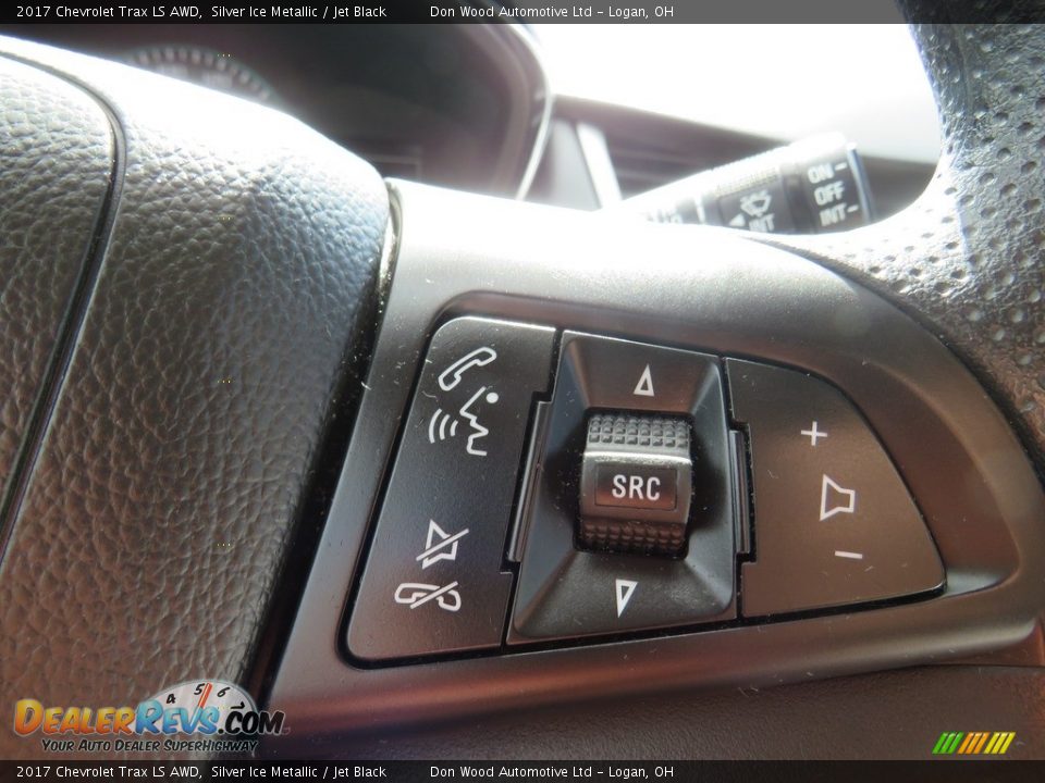 2017 Chevrolet Trax LS AWD Silver Ice Metallic / Jet Black Photo #22