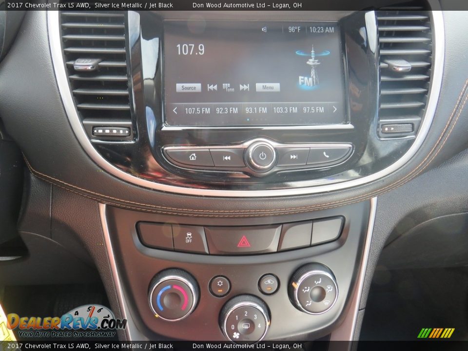 2017 Chevrolet Trax LS AWD Silver Ice Metallic / Jet Black Photo #24
