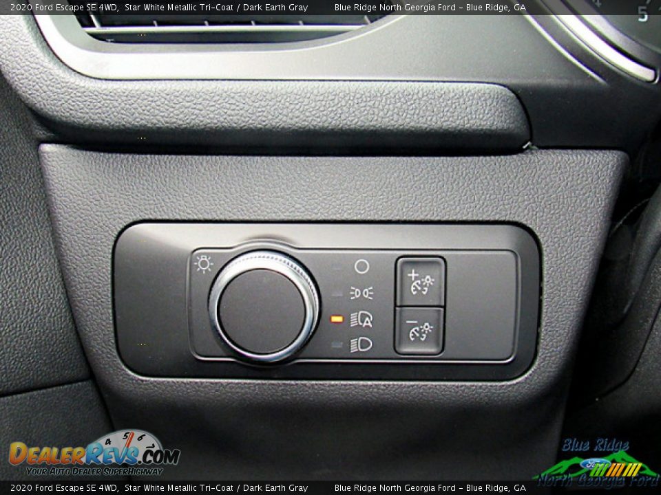 2020 Ford Escape SE 4WD Star White Metallic Tri-Coat / Dark Earth Gray Photo #22