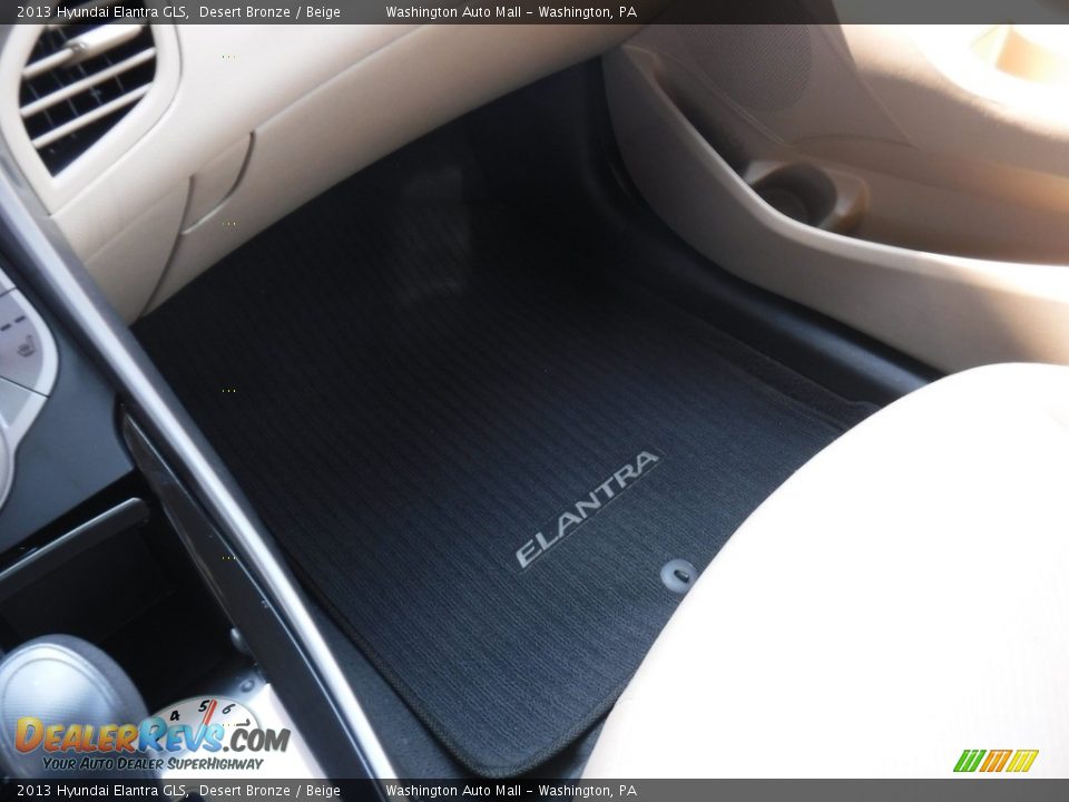 2013 Hyundai Elantra GLS Desert Bronze / Beige Photo #18