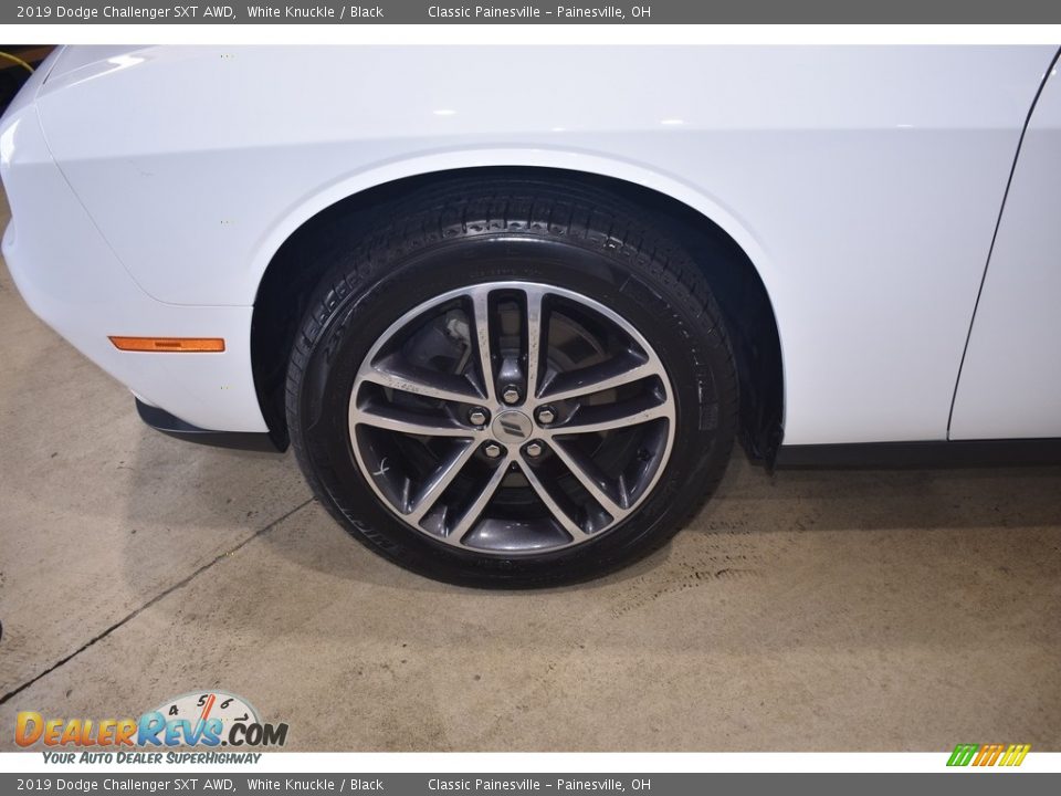 2019 Dodge Challenger SXT AWD White Knuckle / Black Photo #5