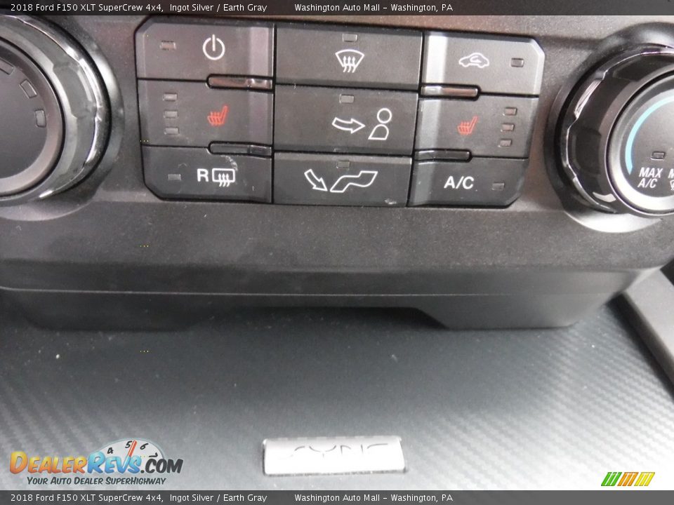 2018 Ford F150 XLT SuperCrew 4x4 Ingot Silver / Earth Gray Photo #7