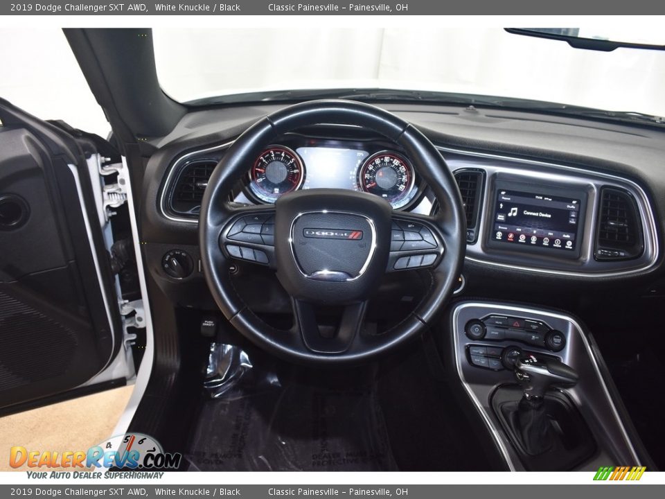 2019 Dodge Challenger SXT AWD White Knuckle / Black Photo #12