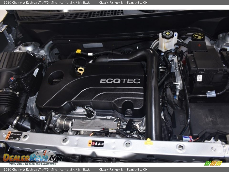 2020 Chevrolet Equinox LT AWD Silver Ice Metallic / Jet Black Photo #6