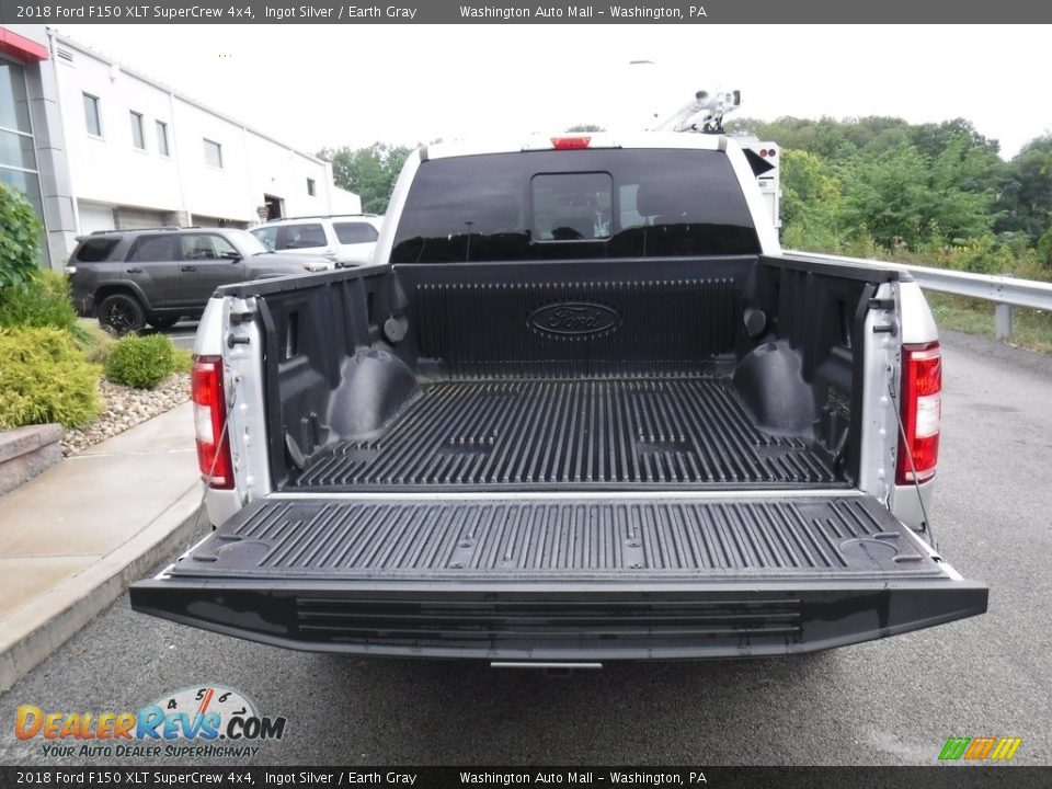 2018 Ford F150 XLT SuperCrew 4x4 Ingot Silver / Earth Gray Photo #21