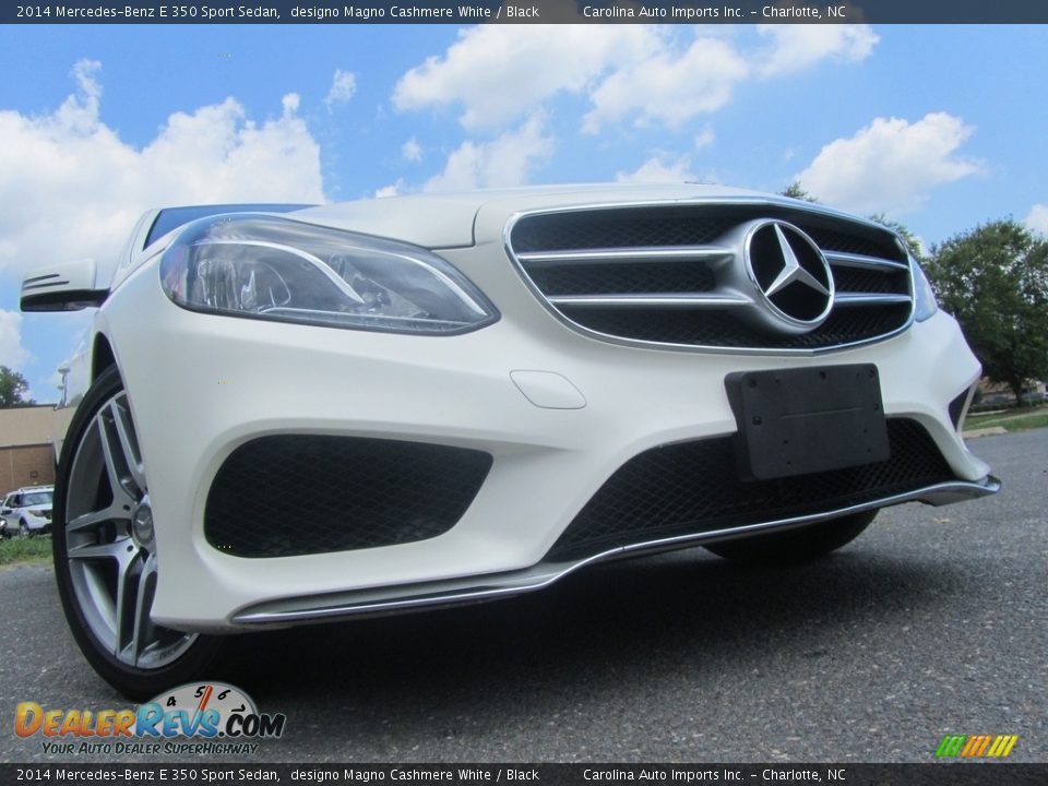2014 Mercedes-Benz E 350 Sport Sedan designo Magno Cashmere White / Black Photo #2
