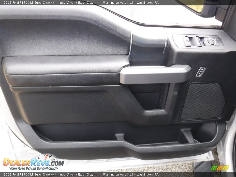 2018 Ford F150 XLT SuperCrew 4x4 Ingot Silver / Earth Gray Photo #23