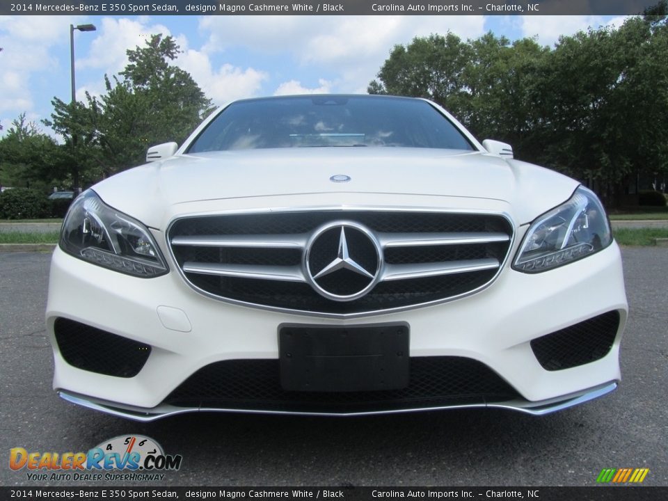 2014 Mercedes-Benz E 350 Sport Sedan designo Magno Cashmere White / Black Photo #4