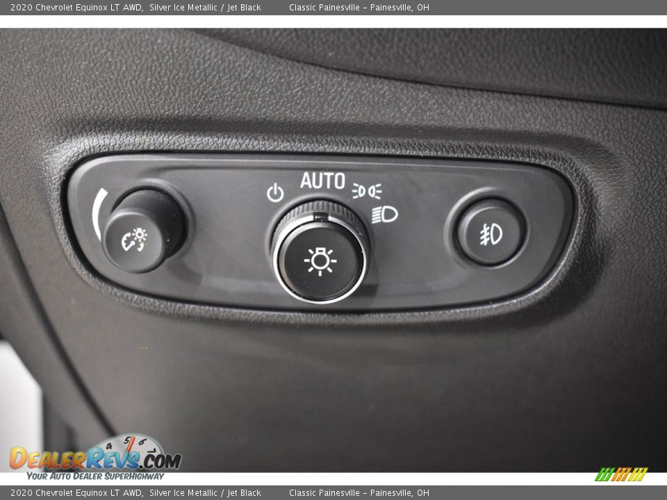 2020 Chevrolet Equinox LT AWD Silver Ice Metallic / Jet Black Photo #11