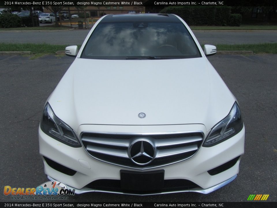2014 Mercedes-Benz E 350 Sport Sedan designo Magno Cashmere White / Black Photo #5