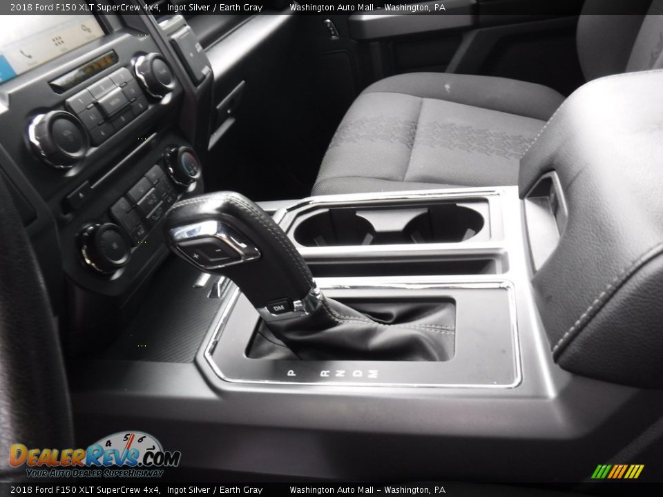 2018 Ford F150 XLT SuperCrew 4x4 Ingot Silver / Earth Gray Photo #26