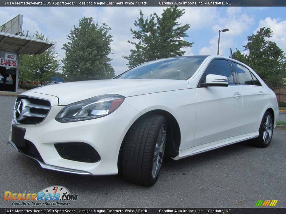 2014 Mercedes-Benz E 350 Sport Sedan designo Magno Cashmere White / Black Photo #6