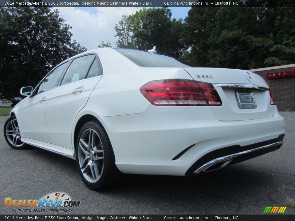 2014 Mercedes-Benz E 350 Sport Sedan designo Magno Cashmere White / Black Photo #8