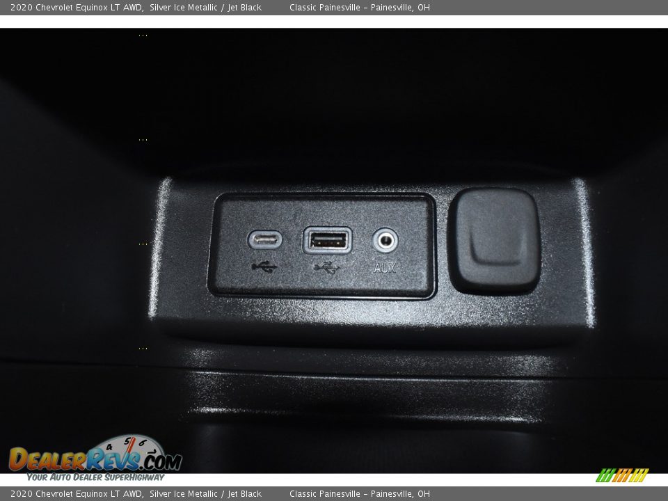 2020 Chevrolet Equinox LT AWD Silver Ice Metallic / Jet Black Photo #16