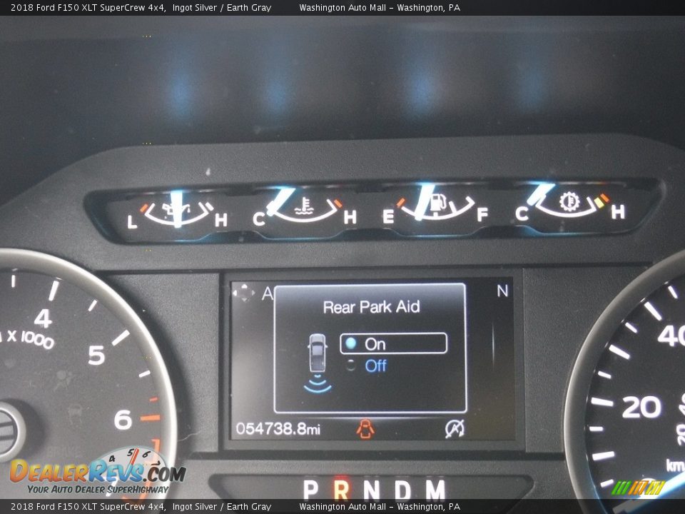 2018 Ford F150 XLT SuperCrew 4x4 Ingot Silver / Earth Gray Photo #30