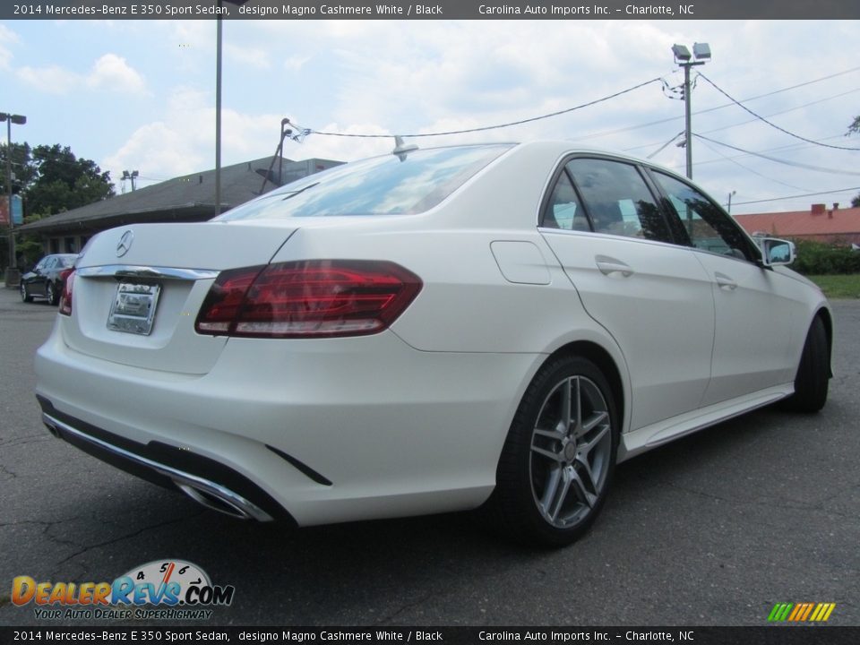 2014 Mercedes-Benz E 350 Sport Sedan designo Magno Cashmere White / Black Photo #10