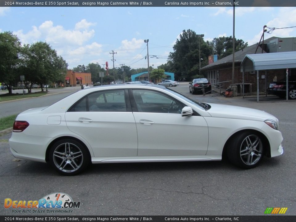 2014 Mercedes-Benz E 350 Sport Sedan designo Magno Cashmere White / Black Photo #11