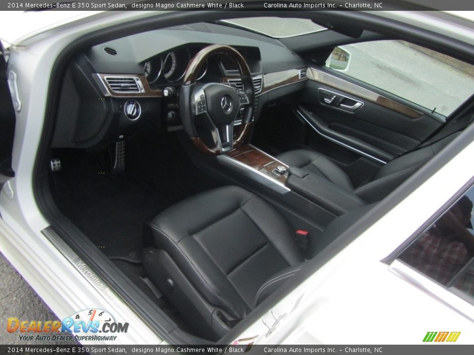 2014 Mercedes-Benz E 350 Sport Sedan designo Magno Cashmere White / Black Photo #17