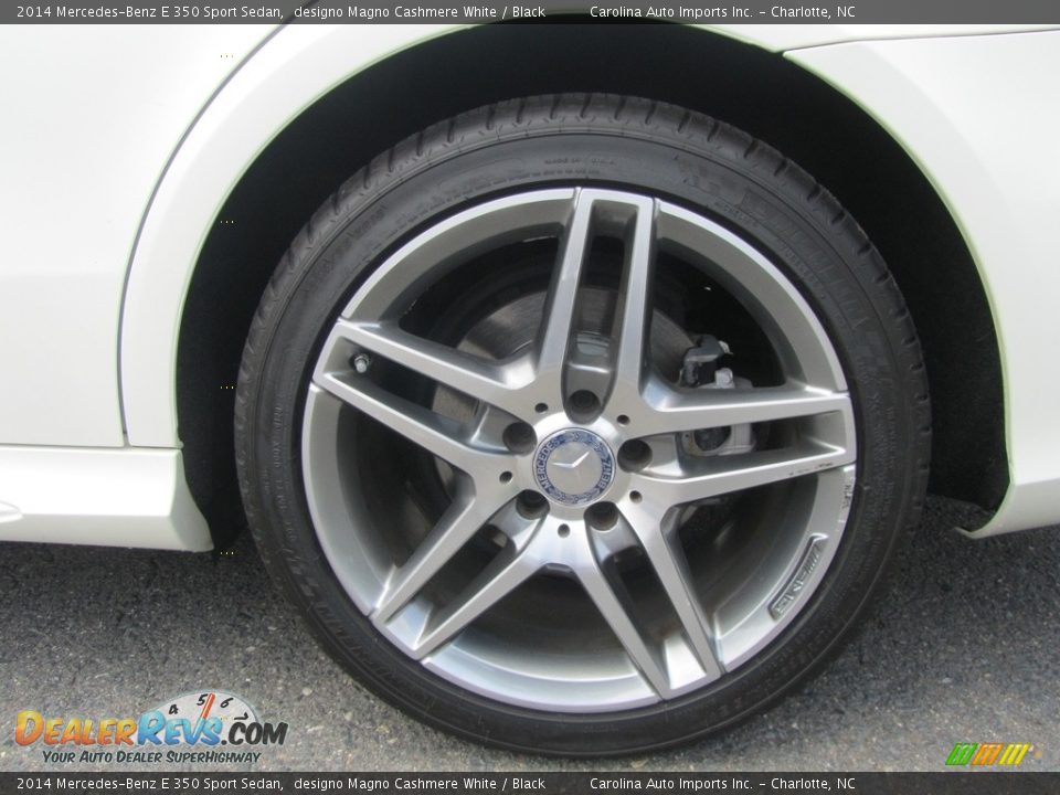 2014 Mercedes-Benz E 350 Sport Sedan designo Magno Cashmere White / Black Photo #27