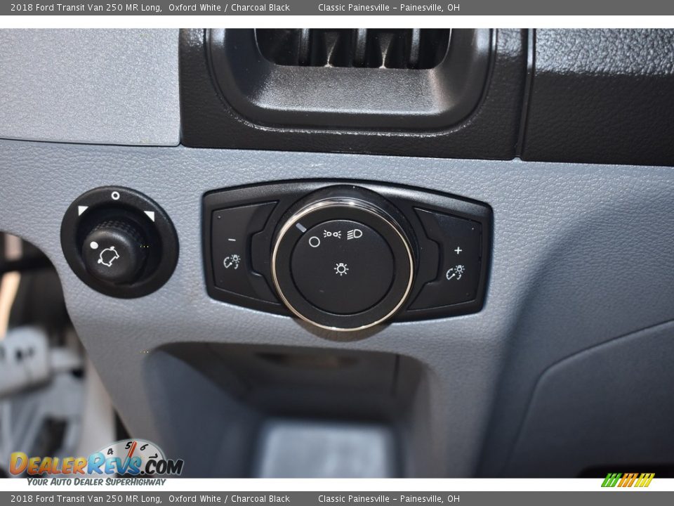 Controls of 2018 Ford Transit Van 250 MR Long Photo #11