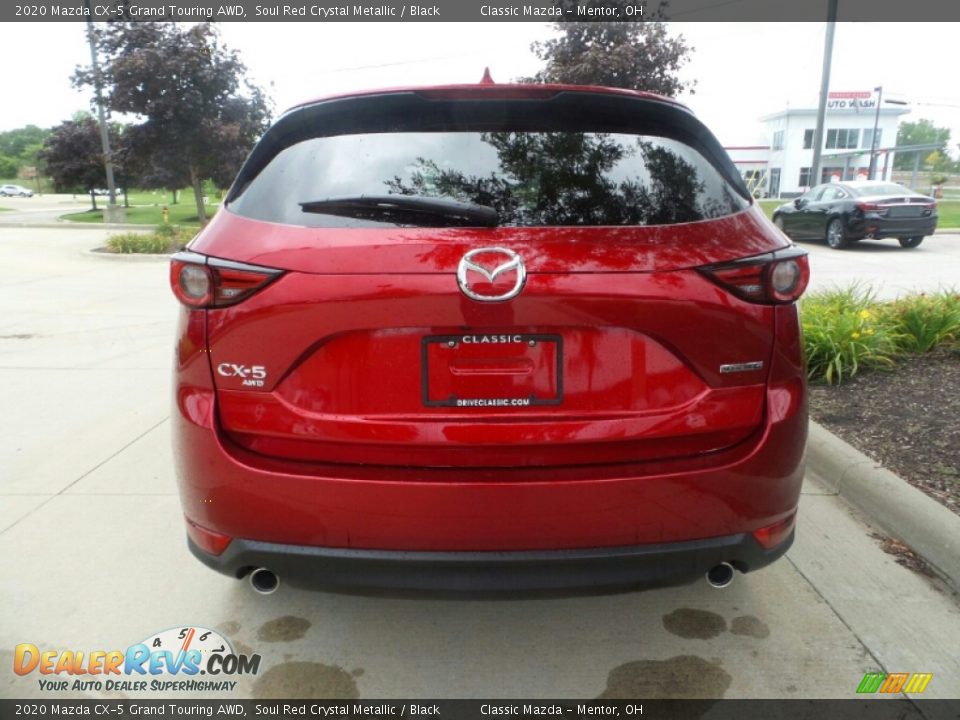 2020 Mazda CX-5 Grand Touring AWD Soul Red Crystal Metallic / Black Photo #6
