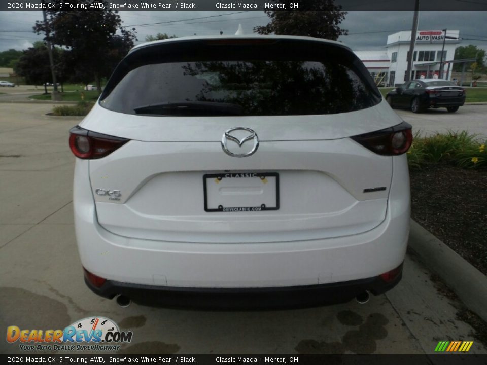 2020 Mazda CX-5 Touring AWD Snowflake White Pearl / Black Photo #6