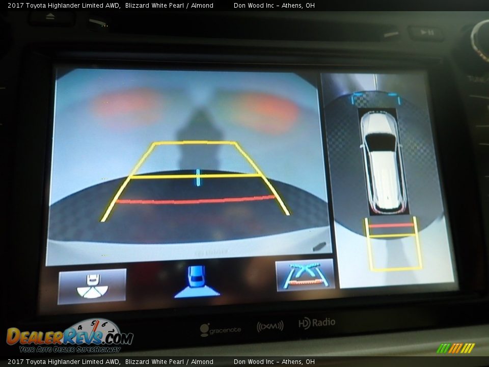2017 Toyota Highlander Limited AWD Blizzard White Pearl / Almond Photo #19