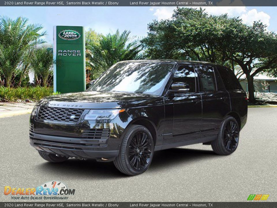 2020 Land Rover Range Rover HSE Santorini Black Metallic / Ebony Photo #2