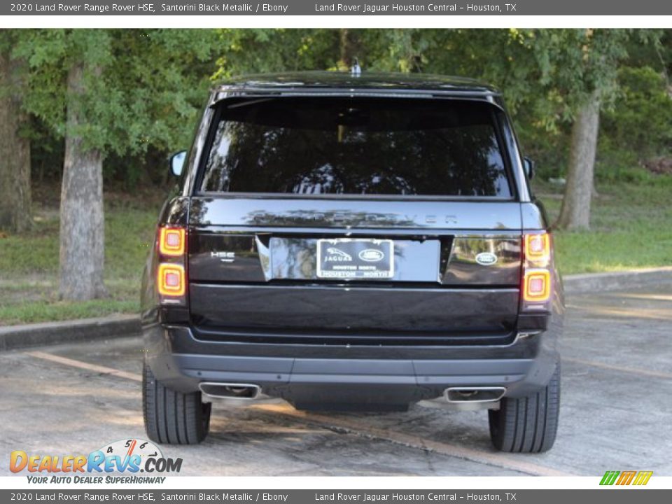 2020 Land Rover Range Rover HSE Santorini Black Metallic / Ebony Photo #8