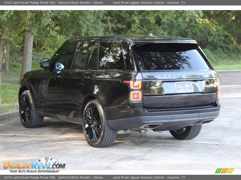 2020 Land Rover Range Rover HSE Santorini Black Metallic / Ebony Photo #15