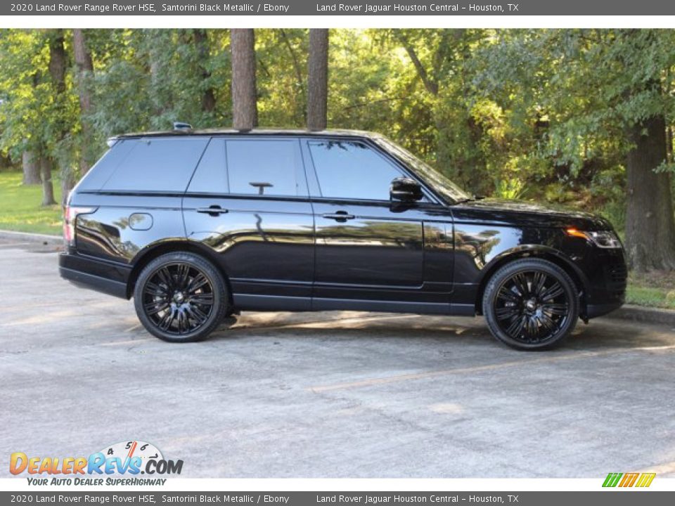 2020 Land Rover Range Rover HSE Santorini Black Metallic / Ebony Photo #16