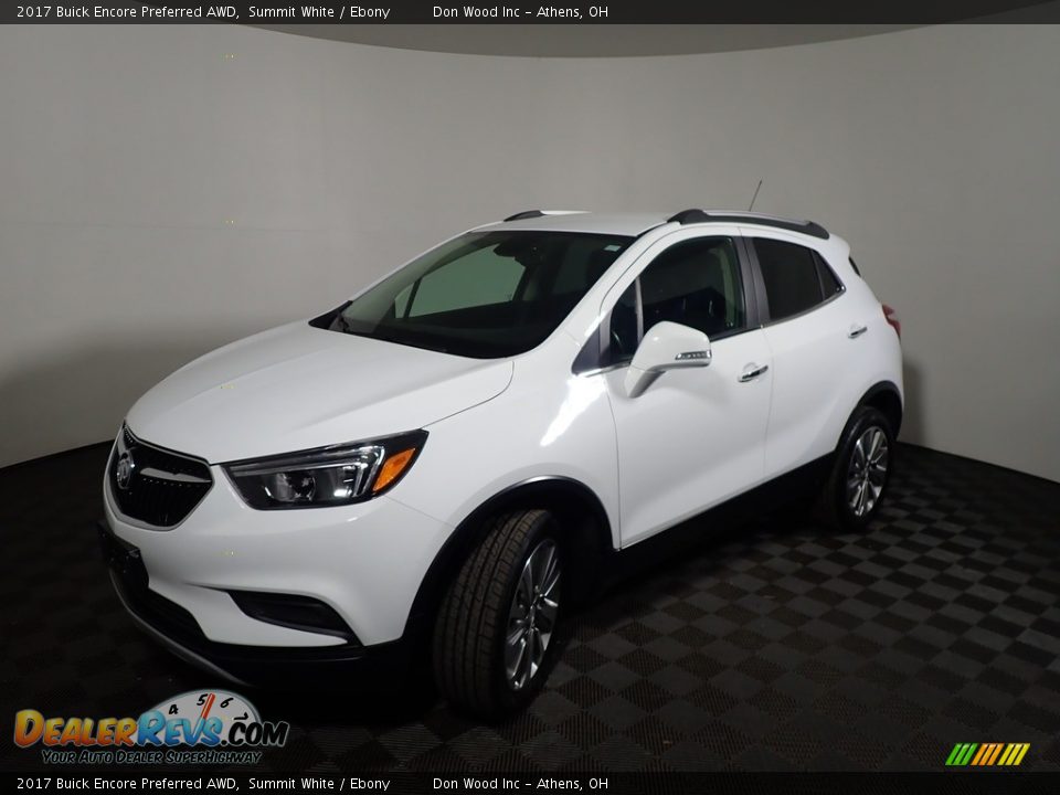 2017 Buick Encore Preferred AWD Summit White / Ebony Photo #3