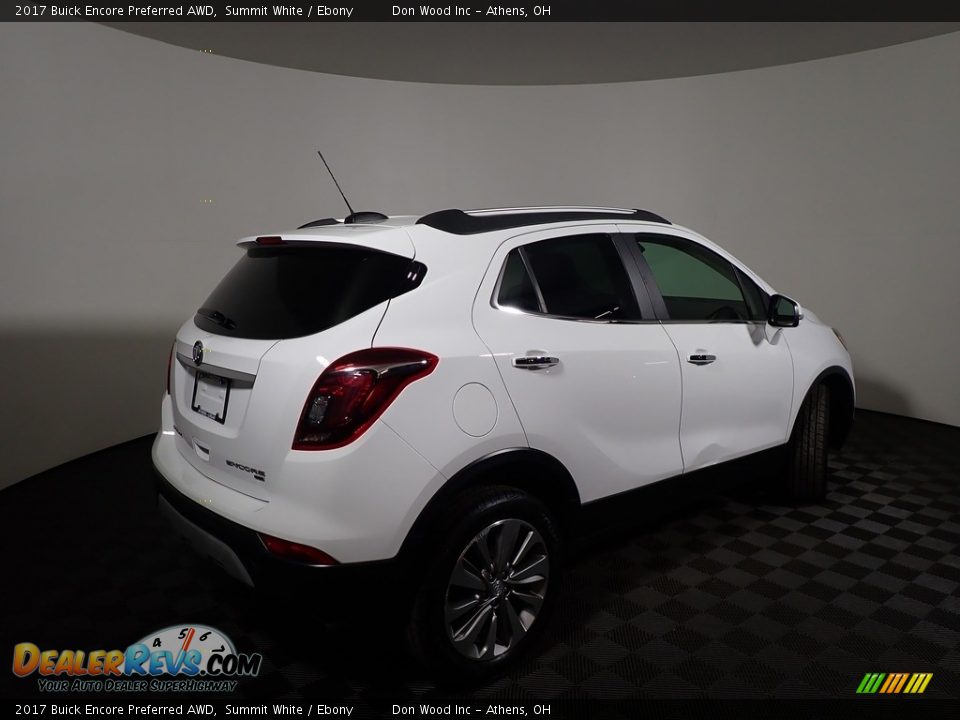 2017 Buick Encore Preferred AWD Summit White / Ebony Photo #4