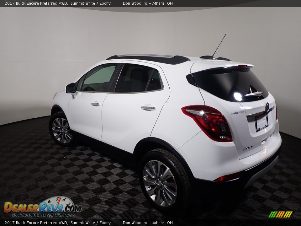 2017 Buick Encore Preferred AWD Summit White / Ebony Photo #5