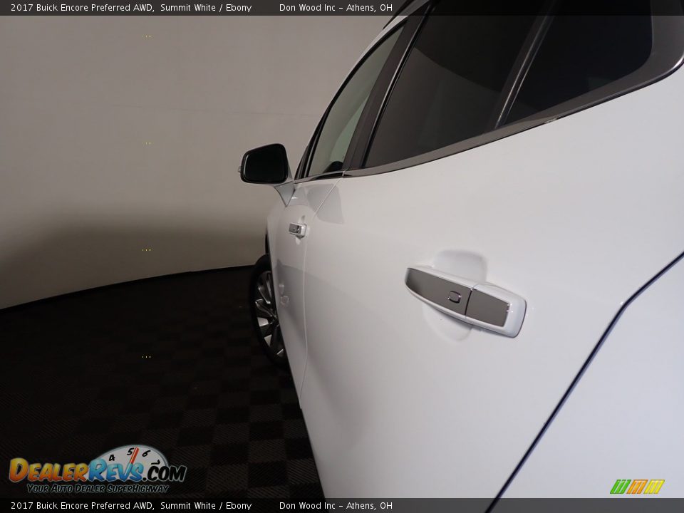 2017 Buick Encore Preferred AWD Summit White / Ebony Photo #6