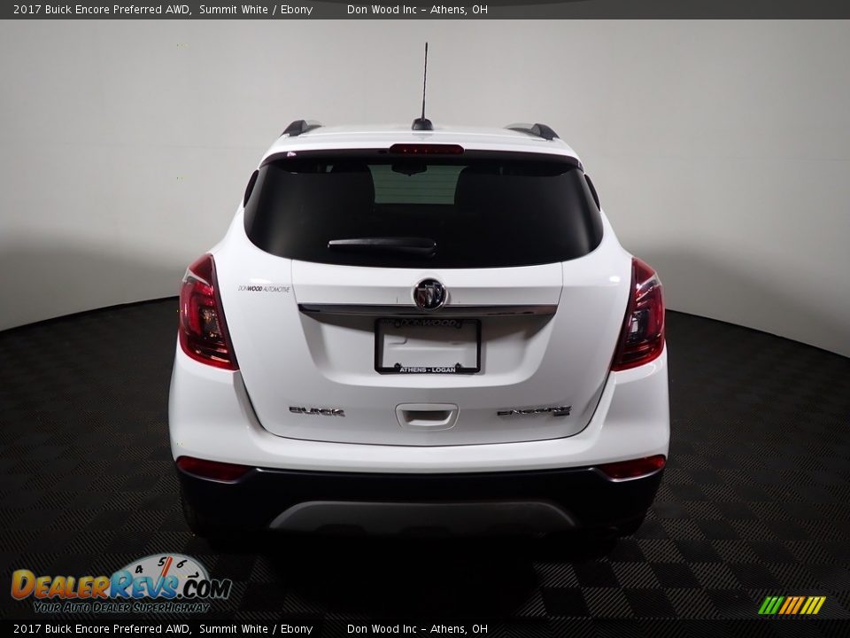 2017 Buick Encore Preferred AWD Summit White / Ebony Photo #8