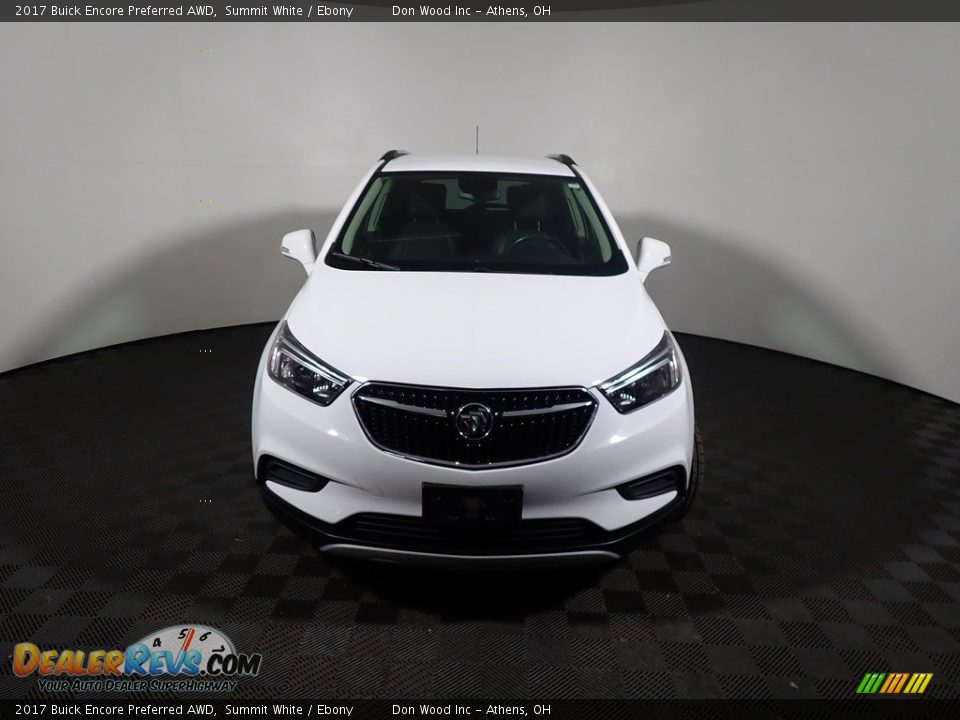 2017 Buick Encore Preferred AWD Summit White / Ebony Photo #11