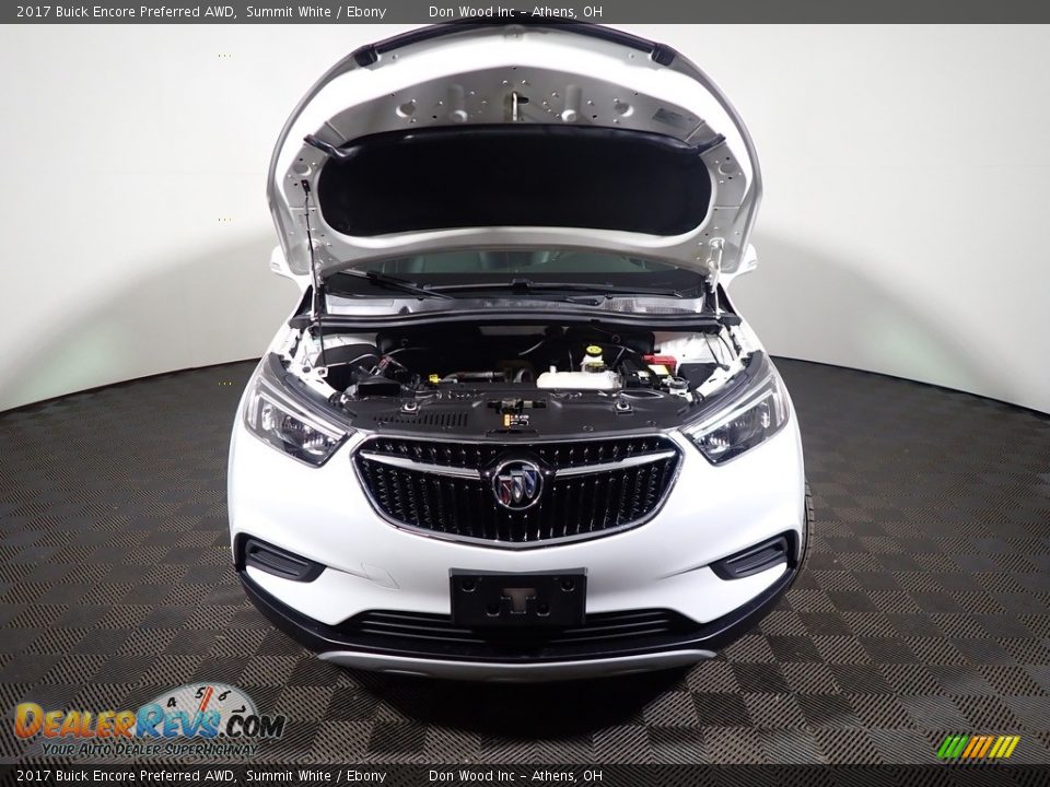 2017 Buick Encore Preferred AWD Summit White / Ebony Photo #12