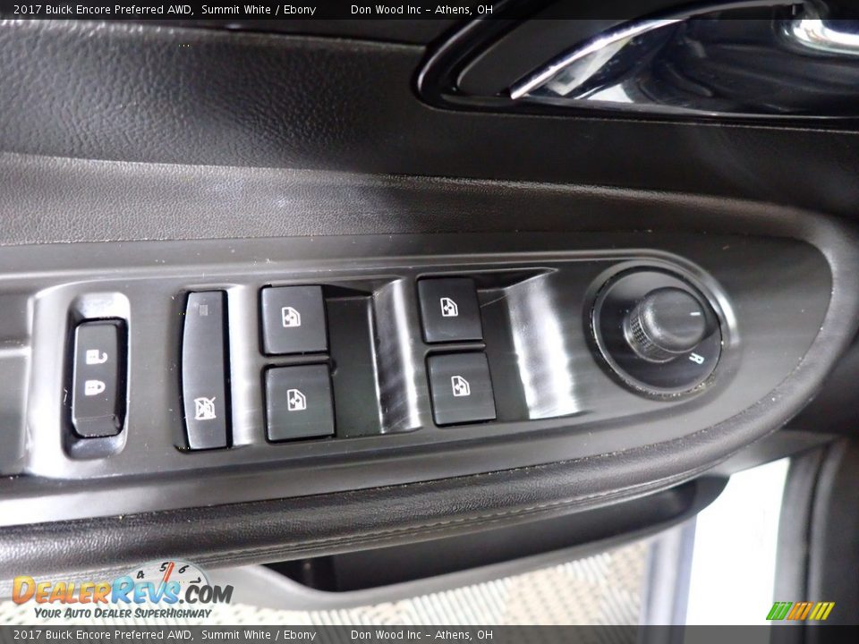 2017 Buick Encore Preferred AWD Summit White / Ebony Photo #14