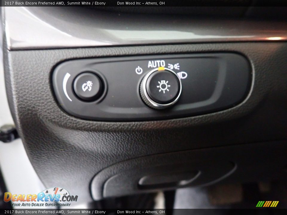 2017 Buick Encore Preferred AWD Summit White / Ebony Photo #15