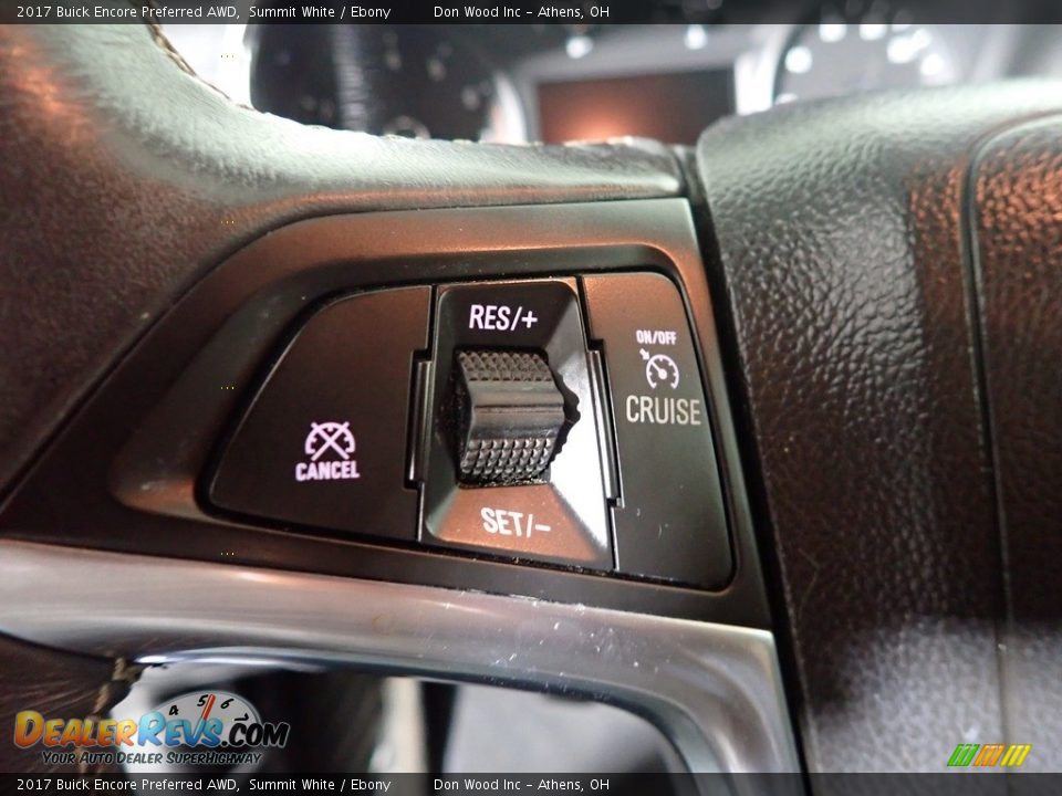 2017 Buick Encore Preferred AWD Summit White / Ebony Photo #16