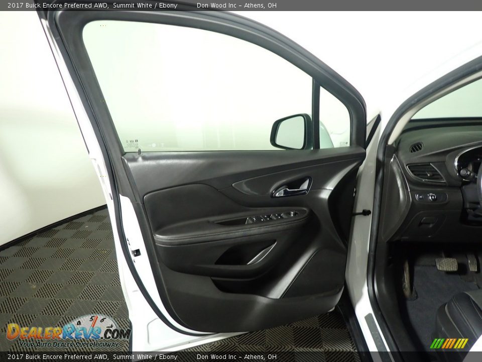 2017 Buick Encore Preferred AWD Summit White / Ebony Photo #20