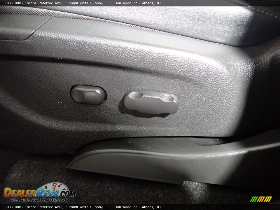 2017 Buick Encore Preferred AWD Summit White / Ebony Photo #21